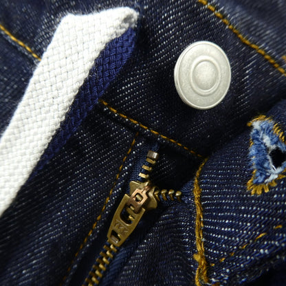 【中古】 5P DENIM デニムパンツ NULL-055EX インディゴ サイズ：S