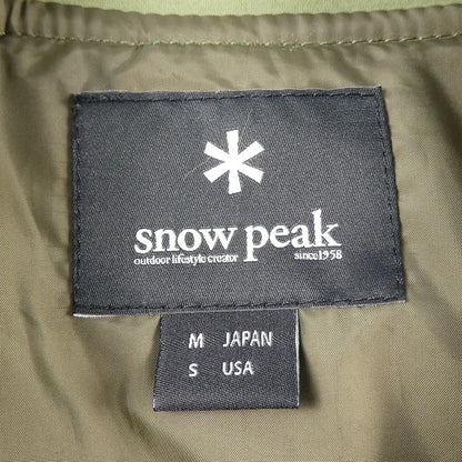 【中古】Snow Peak | スノーピークスノウピーク CONSEAL DOWN JACKET ダウンジャケット JK-16AU106 カーキ サイズ：M
