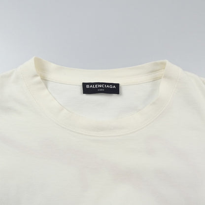 【中古】BALENCIAGA | バレンシアガ EUROPE OVERSIZED POCKET T-SHIRT 半袖Ｔシャツ 508218 サイズ:不明 ホワイト サイズ：不明