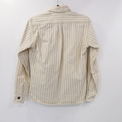 【中古】桃太郎ジーンズ | モモタロウジーンズ WHITE WABASH SHIRTS 長袖シャツ W806071 アイボリー サイズ：36