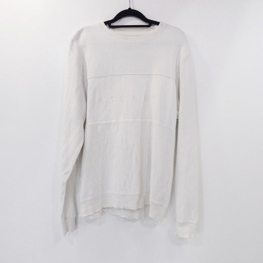 【中古】STUSSY | ステューシー スウェット 118222 ホワイト サイズ：S