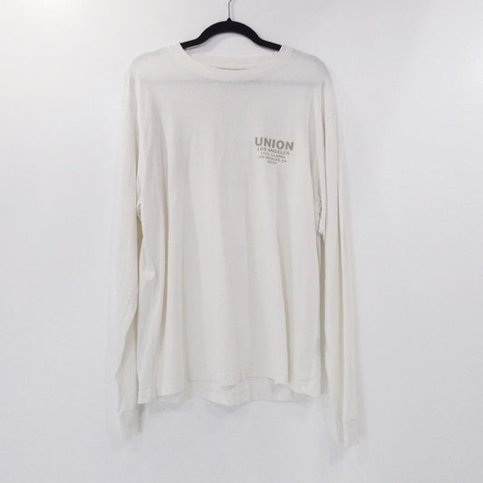 【中古】UNION | ユニオン 長袖Ｔシャツ ホワイト サイズ：3