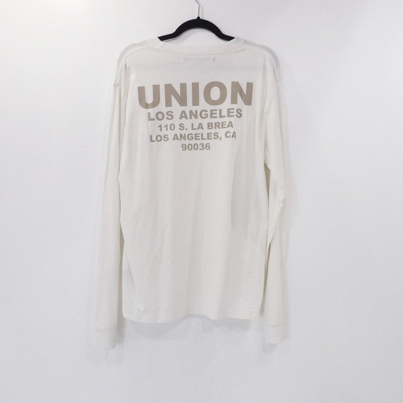 【中古】UNION | ユニオン 長袖Ｔシャツ ホワイト サイズ：3
