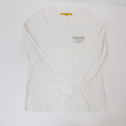 【中古】UNION | ユニオン 長袖Ｔシャツ ホワイト サイズ：3