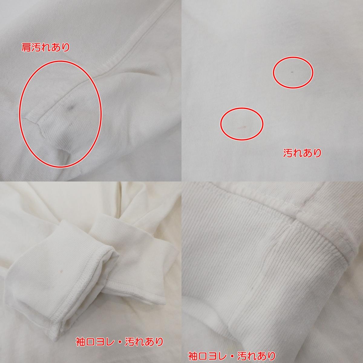 【中古】UNION | ユニオン 長袖Ｔシャツ ホワイト サイズ：3