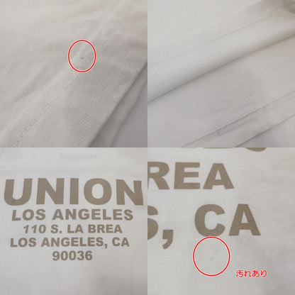 【中古】UNION | ユニオン 長袖Ｔシャツ ホワイト サイズ：3