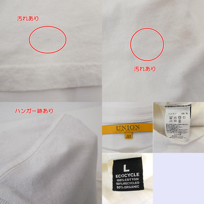 【中古】UNION | ユニオン 長袖Ｔシャツ ホワイト サイズ：3