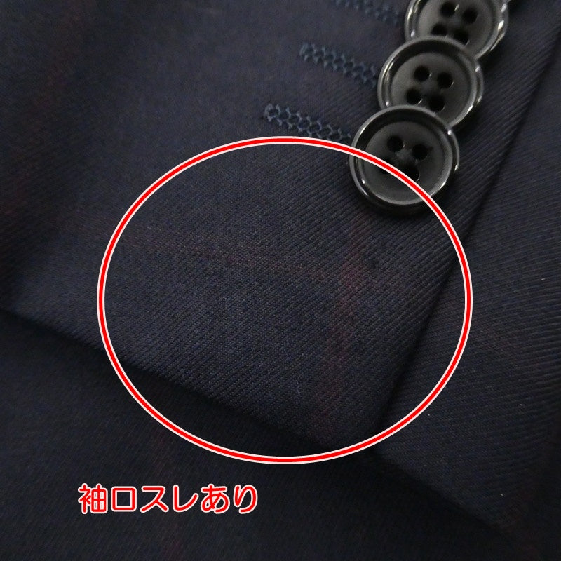 【中古】Paul Smith | ポール・スミス Musical Note Pattern Jacket テーラードジャケット 193700 ネイビー サイズ：S