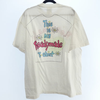 【中古】READYMADE | レディメイド SS T THIS IS MY T 半袖Ｔシャツ PM-P01-0000-073 ホワイト サイズ：L