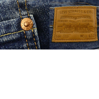 【中古】Levi's | リーバイス 569ルーズストレートストレッチデニム デニムパンツ 00569-0279 ブルー