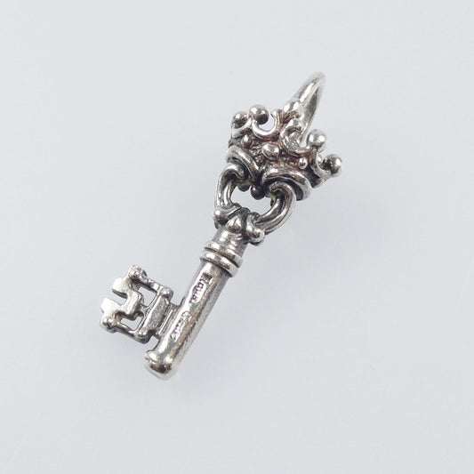 【中古】ROYAL ORDER | ロイヤルオーダー SMALL KEY PENDANT ペンダントトップ シルバー