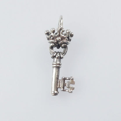 【中古】ROYAL ORDER | ロイヤルオーダー SMALL KEY PENDANT ペンダントトップ シルバー
