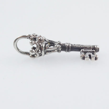 【中古】ROYAL ORDER | ロイヤルオーダー SMALL KEY PENDANT ペンダントトップ シルバー