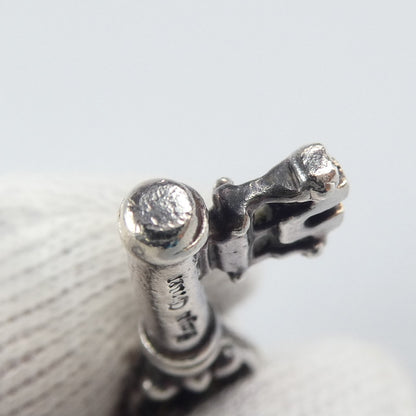 【中古】ROYAL ORDER | ロイヤルオーダー SMALL KEY PENDANT ペンダントトップ シルバー