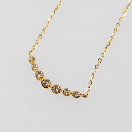 【中古】canal4℃ | カナルヨンドシー ダイヤモンドライン ネックレス