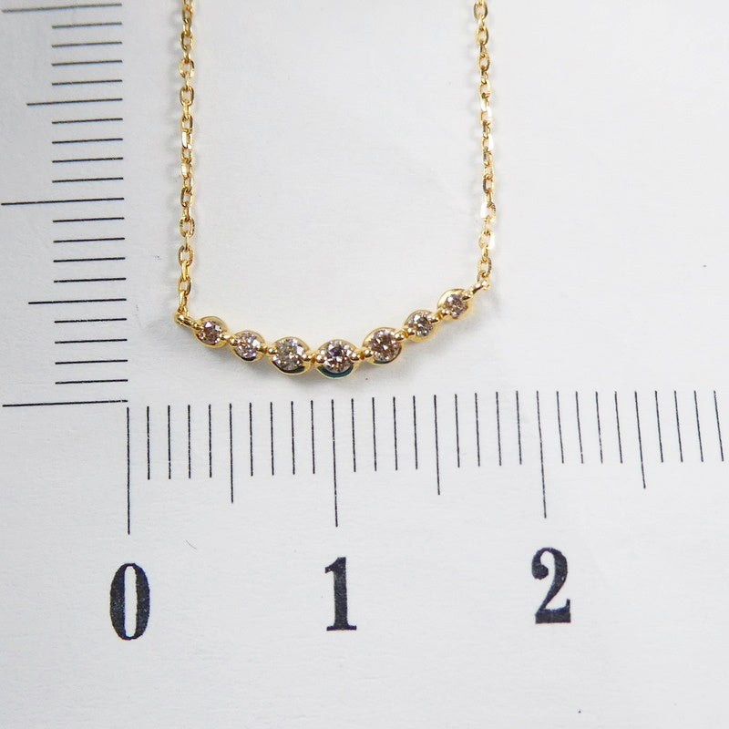 【中古】canal4℃ | カナルヨンドシー ダイヤモンドライン ネックレス