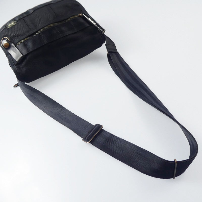 【中古】PORTER | ポーター HEAT SHOULDER BAG ショルダーバッグ 703-06974 ブラック