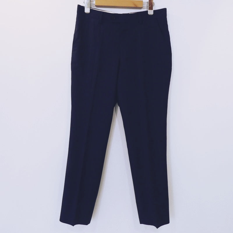 【中古】Paul Smith | ポール・スミス オルタネートストライプ 2Bスーツ セットアップ 293005 ネイビー サイズ：M