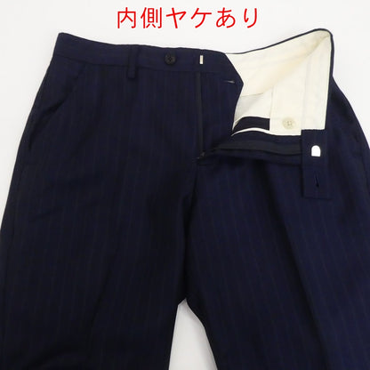 【中古】Paul Smith | ポール・スミス オルタネートストライプ 2Bスーツ セットアップ 293005 ネイビー サイズ：M