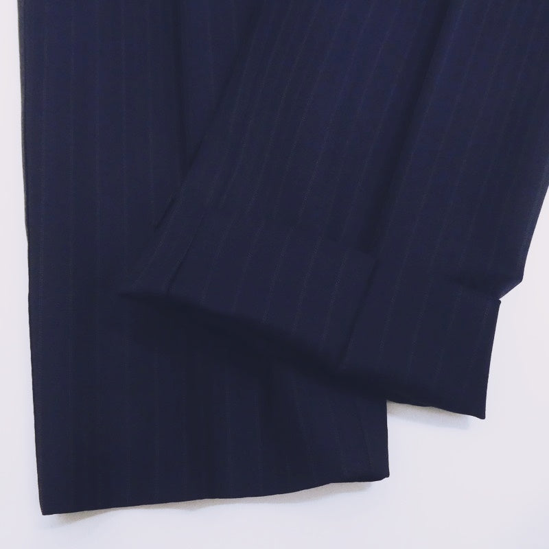 【中古】Paul Smith | ポール・スミス オルタネートストライプ 2Bスーツ セットアップ 293005 ネイビー サイズ：M