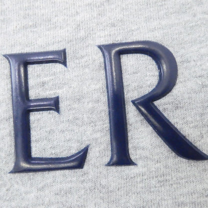 【中古】MONCLER | モンクレール 半袖Ｔシャツ D10918026250 並行品 サイド切り替え ラバーロゴ グレー サイズ：M