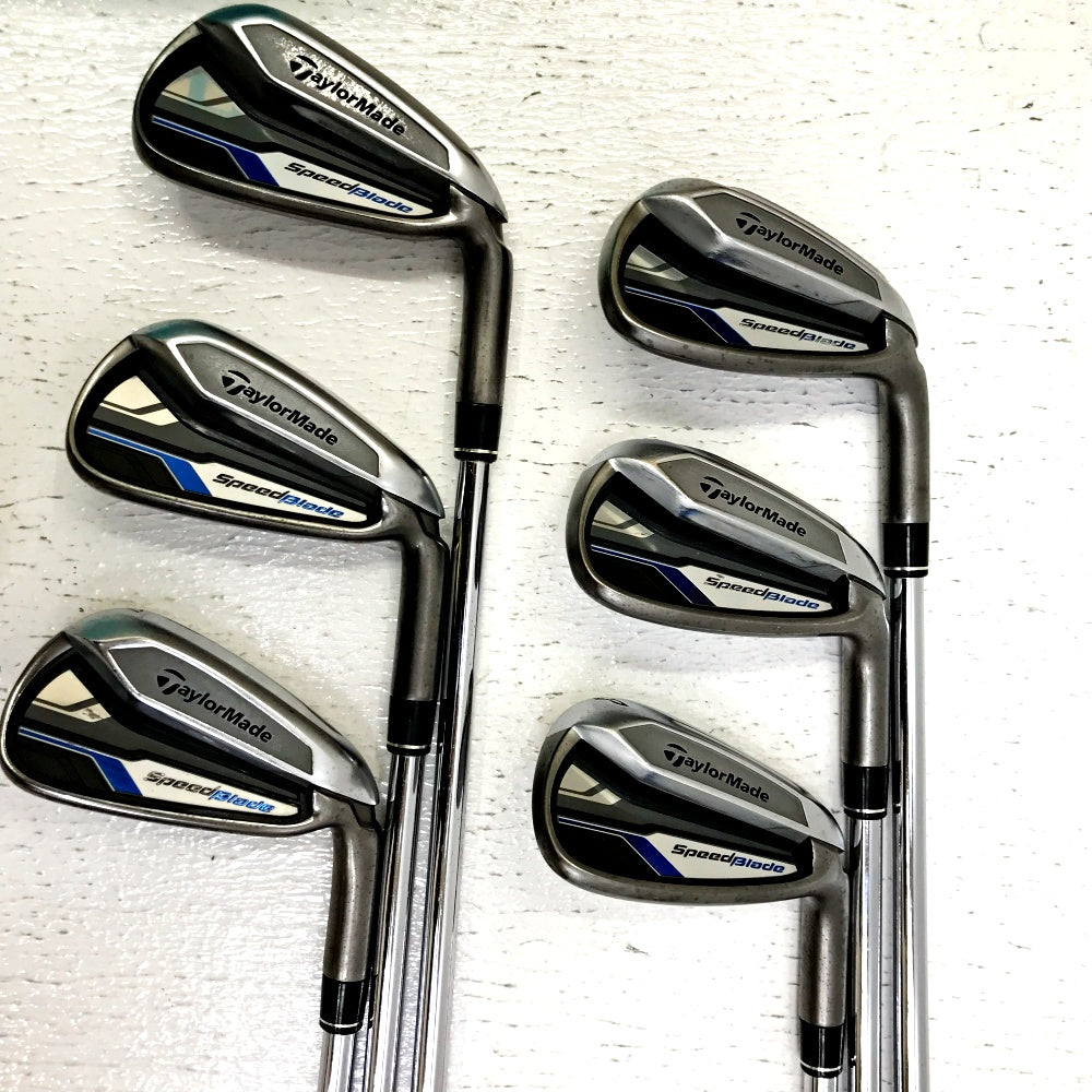 【ゴルフ用品】 TaylorMade | テーラーメイド SPEED BLADE 2013 アイアン 6本セット KBS C-TAPER90 FLEX S【加古川店】