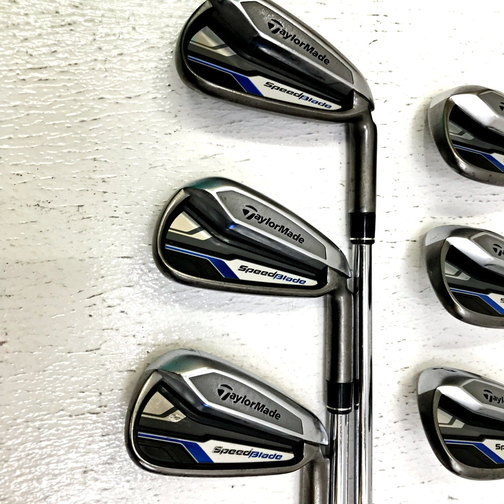 【ゴルフ用品】 TaylorMade | テーラーメイド SPEED BLADE 2013 アイアン 6本セット KBS C-TAPER90 FLEX S【加古川店】
