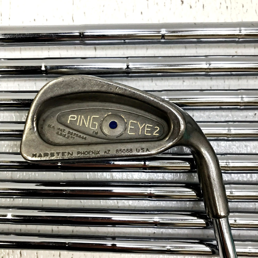 【ゴルフ用品】 PING | ピン EYE2 青ドット ９本セット スチールシャフト FLEX 不明【加古川店】