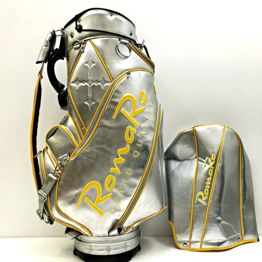 【中古】【ゴルフ用品】 RomaRo | ロマロ TOUR MODEL ツアーモデル シルバー キャディバッグ【加古川店】