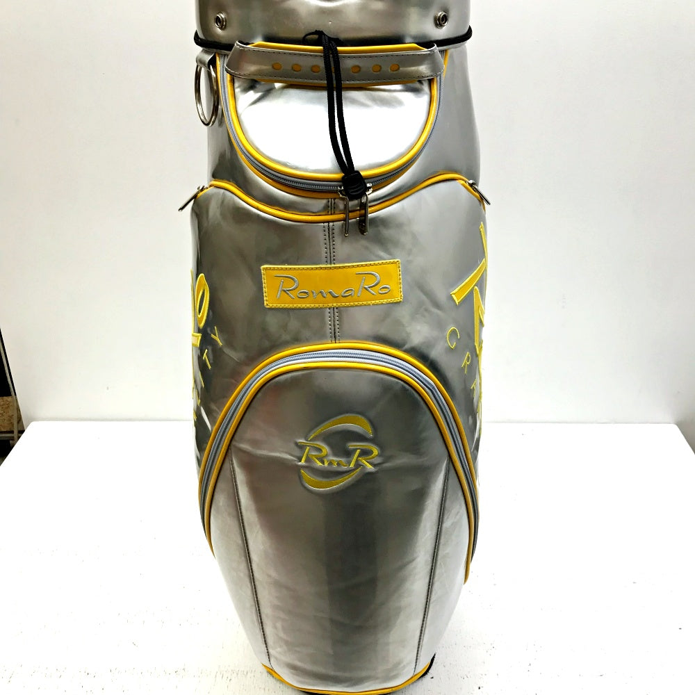 【中古】【ゴルフ用品】 RomaRo | ロマロ TOUR MODEL ツアーモデル シルバー キャディバッグ【加古川店】