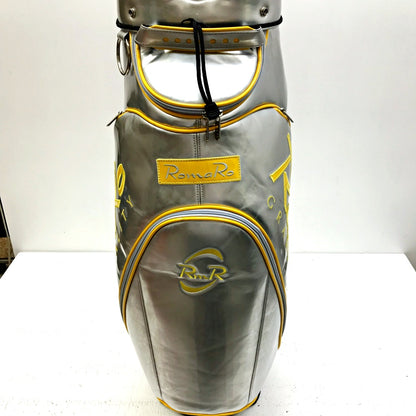 【中古】【ゴルフ用品】 RomaRo | ロマロ TOUR MODEL ツアーモデル シルバー キャディバッグ【加古川店】