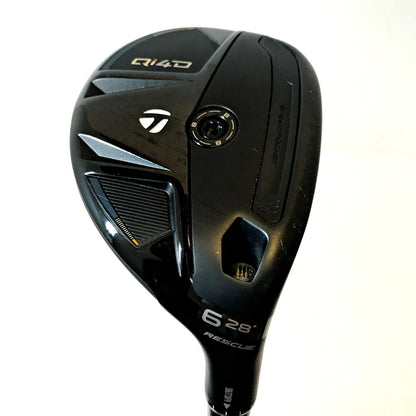 【中古】【ゴルフ用品】 TaylorMade | テーラーメイド Qi4D 2026 U6 28° REAX 75 S ヘッドカバー付 約39インチ【加古川店】