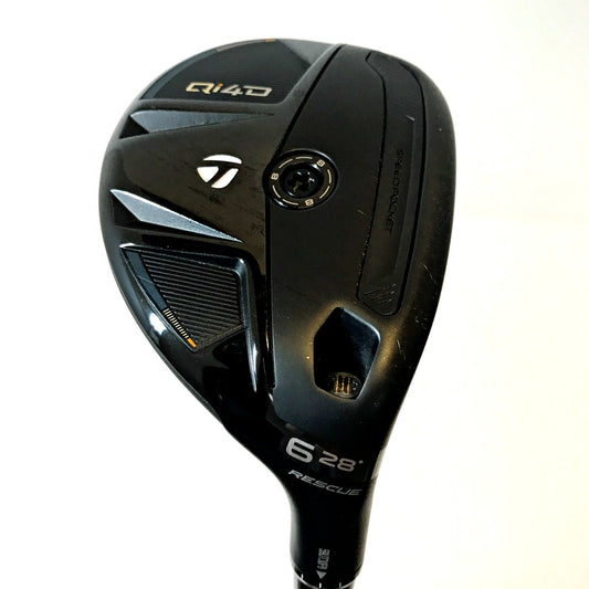【中古】【ゴルフ用品】 TaylorMade | テーラーメイド Qi4D 2026 U6 28° REAX 75 S ヘッドカバー付 約39インチ【加古川店】