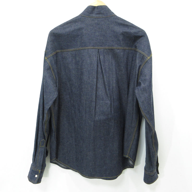 pelleq | ペレック 長袖シャツ SB0610-SS23 ネイビー サイズ：36【三重本店】