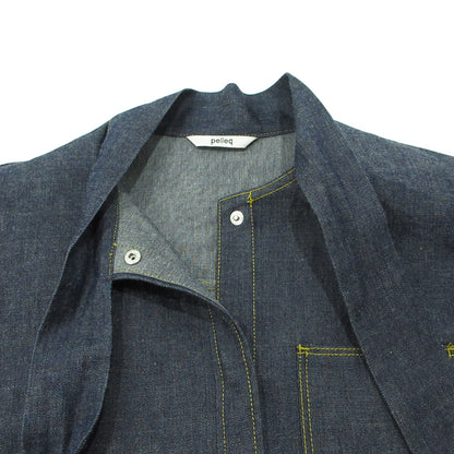 pelleq | ペレック 長袖シャツ SB0610-SS23 ネイビー サイズ：36【三重本店】