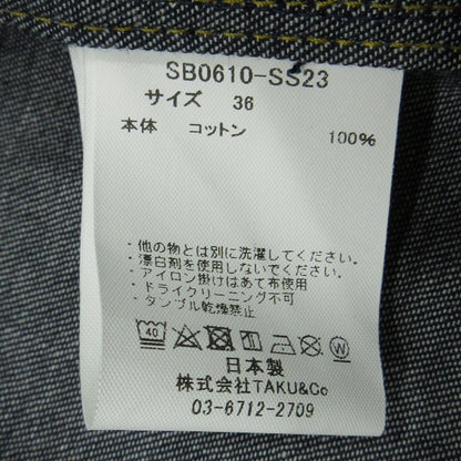 pelleq | ペレック 長袖シャツ SB0610-SS23 ネイビー サイズ：36【三重本店】