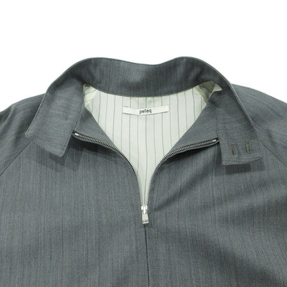 pelleq | ペレック ブリティッシュ ファインウール スイングトップ ブルゾン JK0101-AW20 グレー サイズ：36【三重本店】