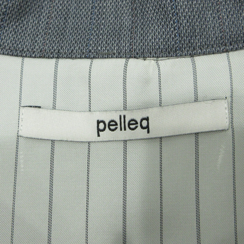 pelleq | ペレック ブリティッシュ ファインウール スイングトップ ブルゾン JK0101-AW20 グレー サイズ：36【三重本店】
