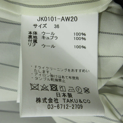 pelleq | ペレック ブリティッシュ ファインウール スイングトップ ブルゾン JK0101-AW20 グレー サイズ：36【三重本店】