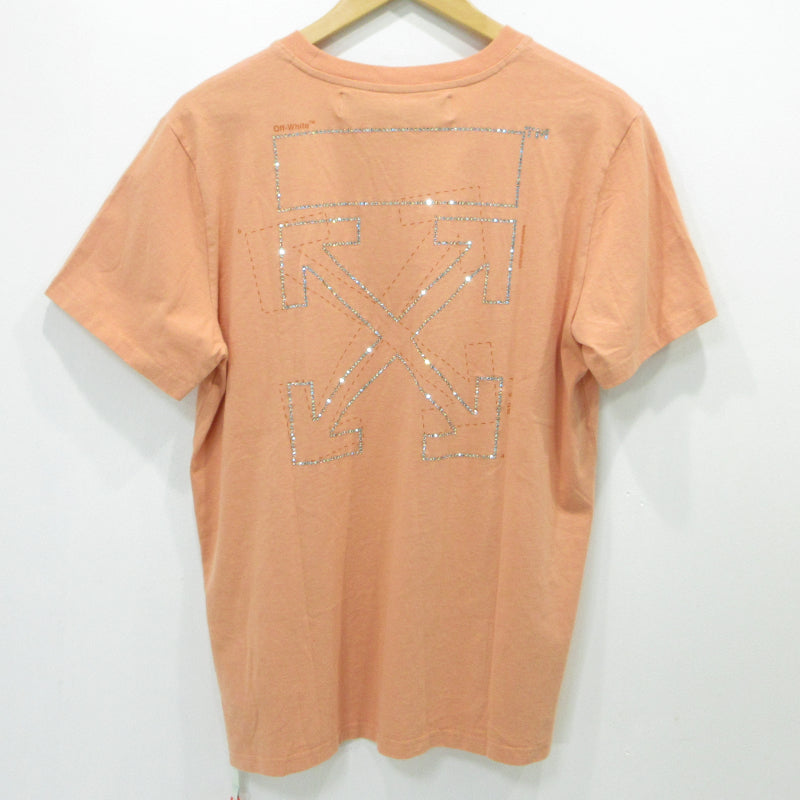 OFF-WHITE | オフホワイト ロゴ 半袖Ｔシャツ オレンジ サイズ：L【三重本店】