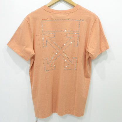 OFF-WHITE | オフホワイト ロゴ 半袖Ｔシャツ オレンジ サイズ：L【三重本店】