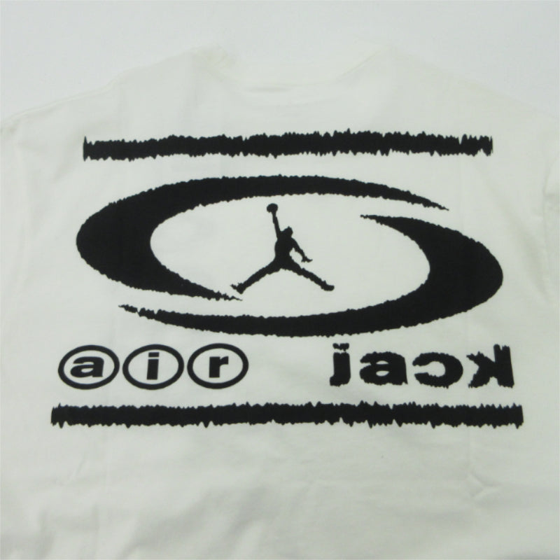 JORDAN | ジョーダン ×Travis Scott Air Tee 半袖Ｔシャツ dz5514-133 ホワイト サイズ：L【三重本店】