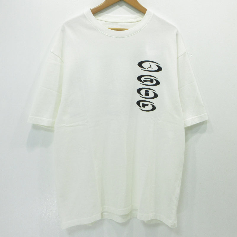 JORDAN | ジョーダン ×Travis Scott Air Tee 半袖Ｔシャツ dz5514-133 ホワイト サイズ：L【三重本店】