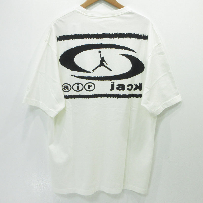 JORDAN | ジョーダン ×Travis Scott Air Tee 半袖Ｔシャツ dz5514-133 ホワイト サイズ：L【三重本店】