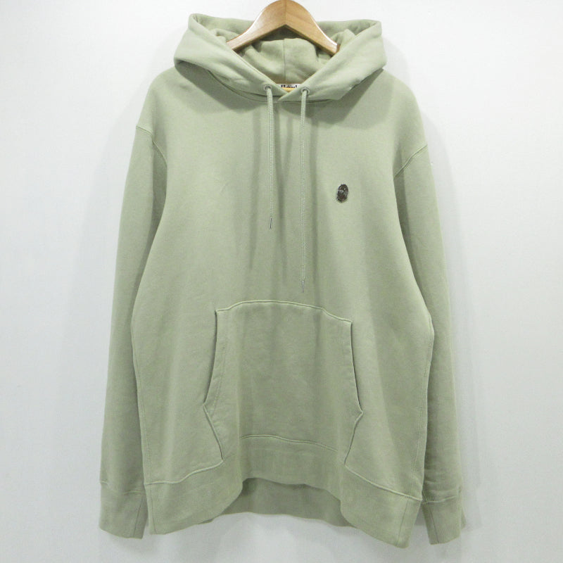 A BATHING APE | アベイシングエイプ ONE POINT PULLOVER HOODIE パーカー 001PPL801302M ベージュ サイズ：XXL【三重本店】