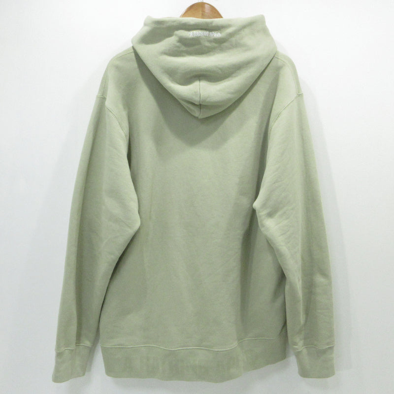 A BATHING APE | アベイシングエイプ ONE POINT PULLOVER HOODIE パーカー 001PPL801302M ベージュ サイズ：XXL【三重本店】