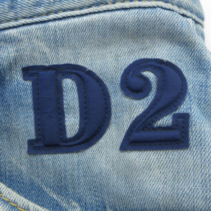 DSQUARED2 | ディースクエアード LIGHT WASH 1 SKATER JEAN スケーター ジーンズ デニムパンツ S74LB0851 ブルー サイズ：48【三重本店】
