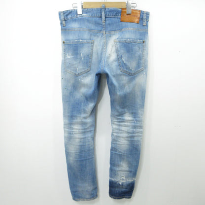 DSQUARED2 | ディースクエアード LIGHT WASH 1 SKATER JEAN スケーター ジーンズ デニムパンツ S74LB0851 ブルー サイズ：48【三重本店】