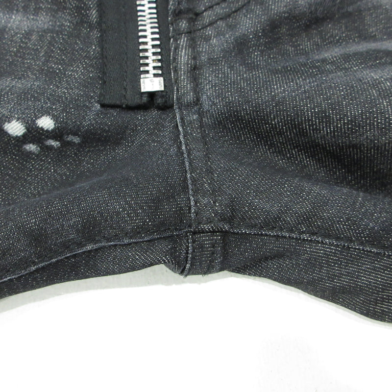 DSQUARED2 | ディースクエアード BLACK PIONER WASH SKATER JEAN デニムパンツ S74LB1451 ブラック サイズ：48【三重本店】
