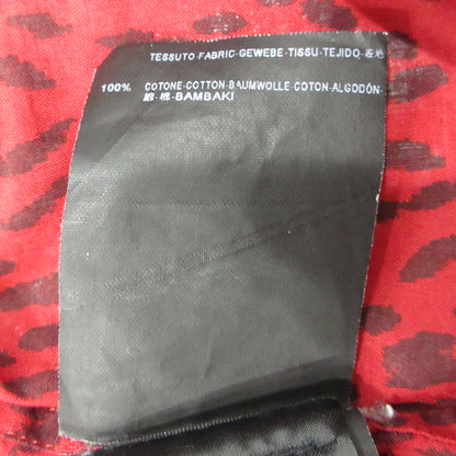 SAINT LAURENT | サンローラン エディ・スリマン期 ベイビーキャット 長袖シャツ 319540 YVP36 レッド【三重本店】